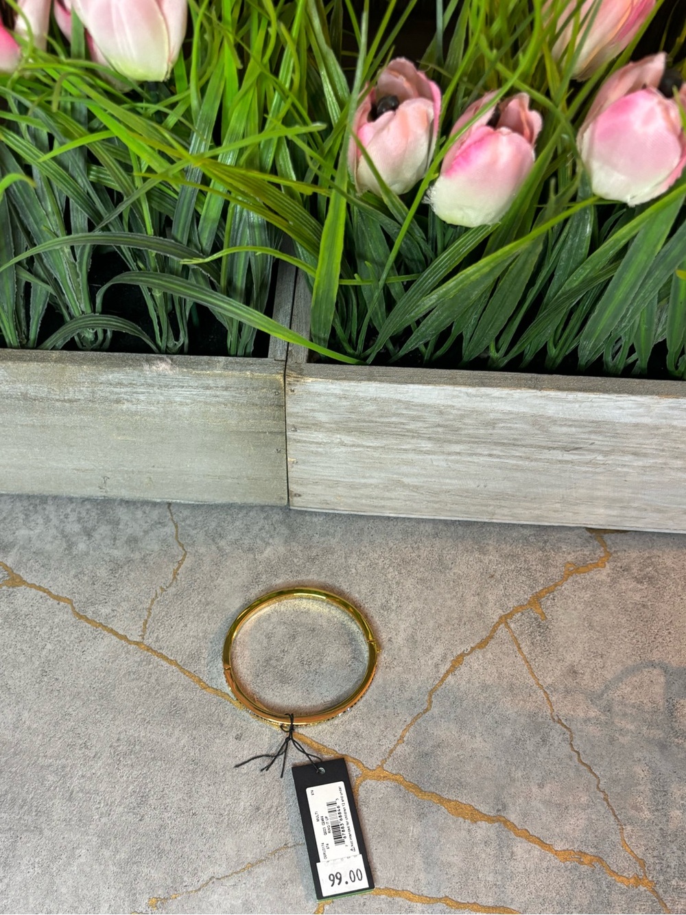 kate spade NWT Gold Rainbow Crystal Slim Bangle - Picture 14 of 16